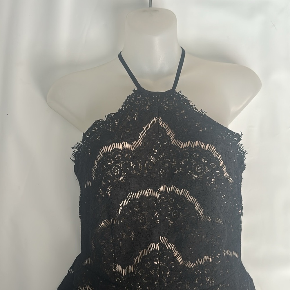 Trixxi lace black dress